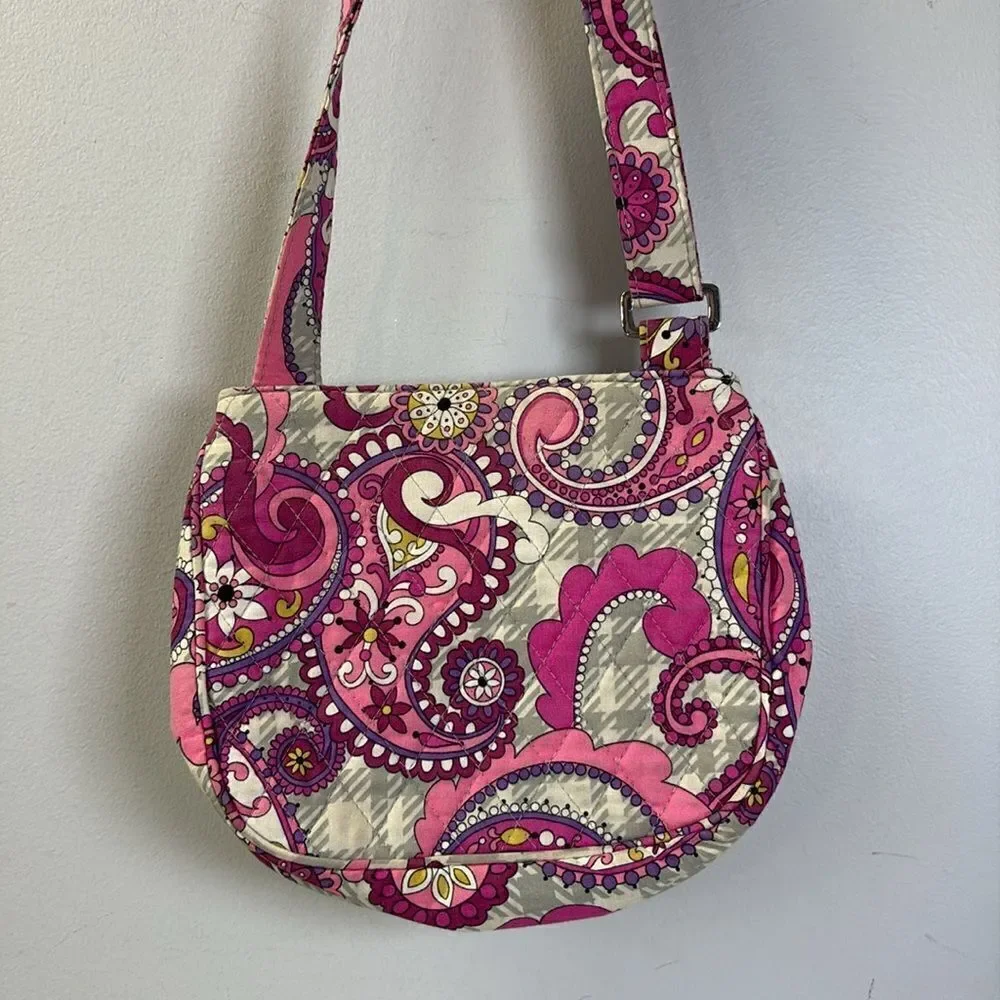 Vera Bradley Paisley meets Plaid Crossbody